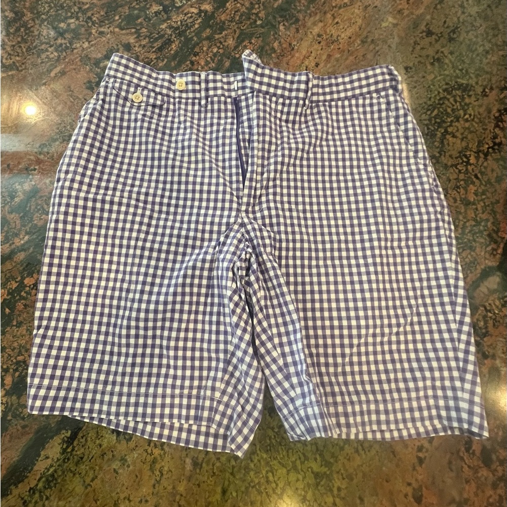Polo by Ralph Lauren Blue Checkered Men's Shorts